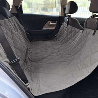 subtle brown organic car seat cover