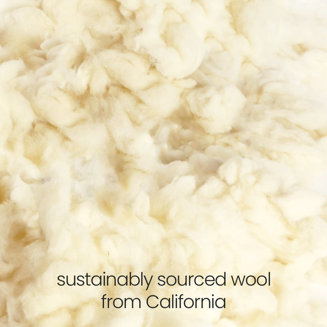sheepy wool-filled crate pads
