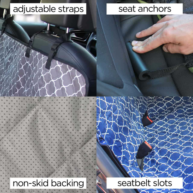 car seat cover features