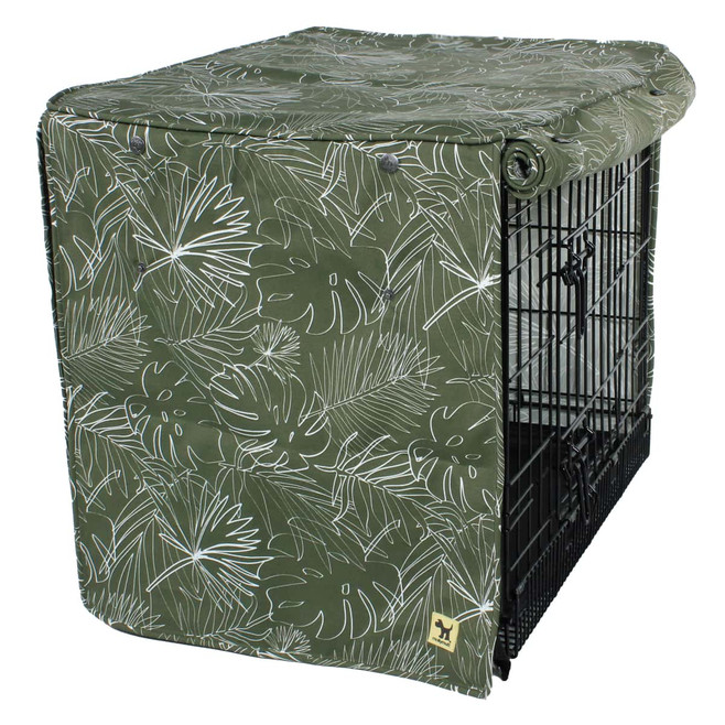 dark green tropical crate cover dark green tropical crate cover