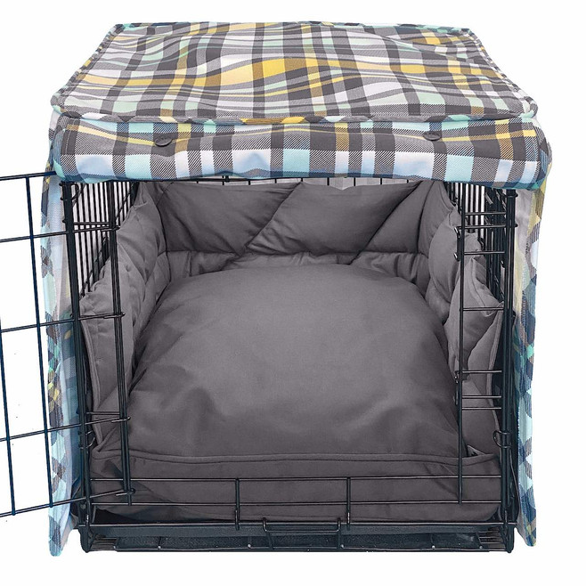 dark gray crate bumper