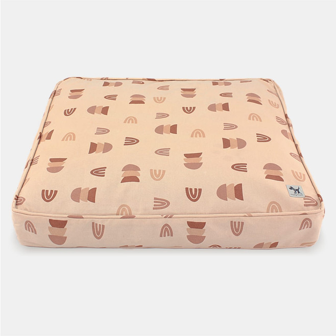 sandy tan boho crate pad cover