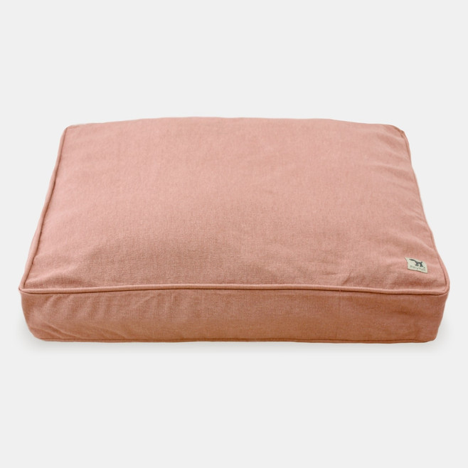 pink organic cotton crate pad cover