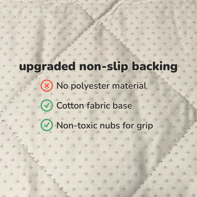 upgraded backing