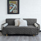 dark grey couch cover