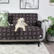 black couch cover
