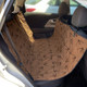 brown dog car seat cover