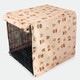 sandy tan dog crate cover