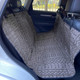 dark gray car seat cover