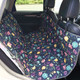 floral dog car seat cover