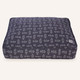 deep purple dog bed cover