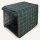 deep blue green crate cover