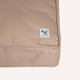 khaki dog bed cover
