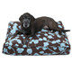 brown and blue dog bed cover brown and blue dog bed cover