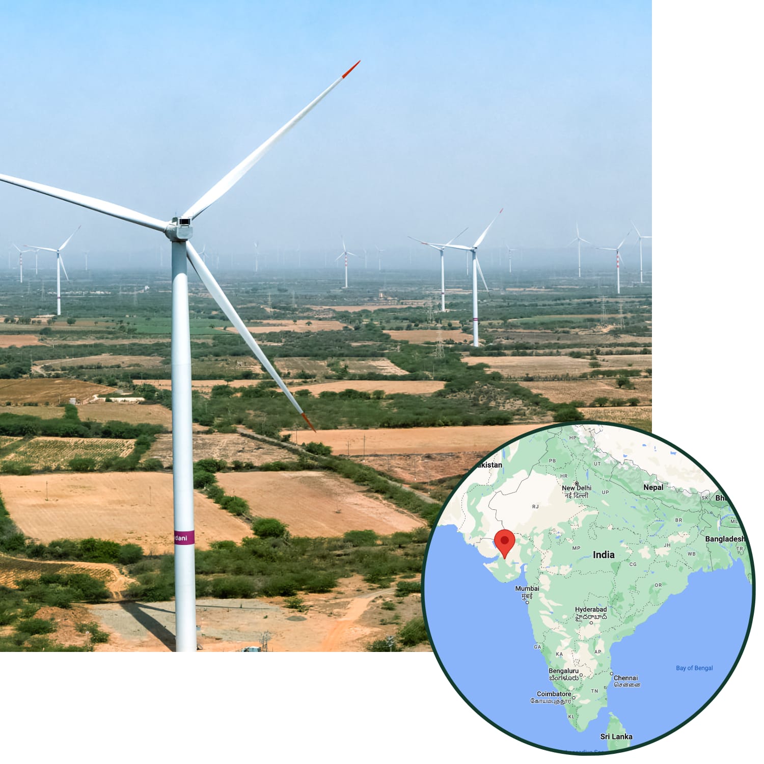 India Gujarat State Wind Farm