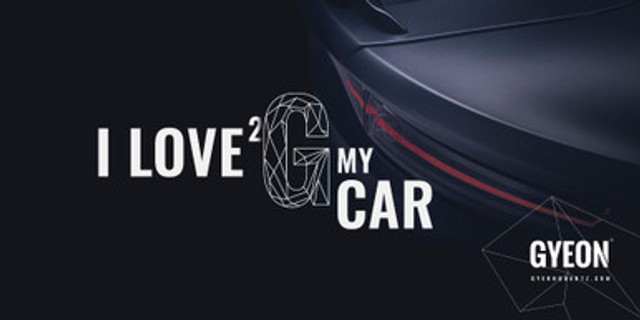 GYEON - Banner / I love 2 G my car