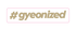 GYEON - #gyeonized Sticker