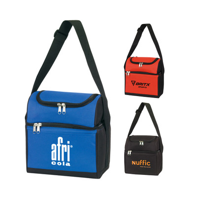 B-6513 - Poly Insulated Compartments Lunch Bag B-6513 - Poly Insulated Compartments Lunch Bag
