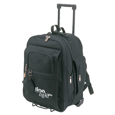 B-8442 - Expandable Rolling Backpack Bag