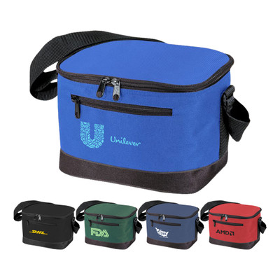 B-8523 - Ttuch 6 Pack 600D Polyester Cooler Lunch Bag B-8523 - Ttuch 6 Pack 600D Polyester Cooler Lunch Bag