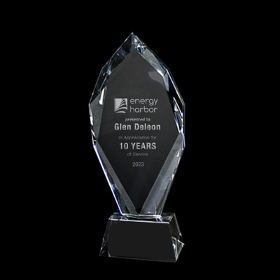 DY-2059 - Crystal Flame Trophy - Small