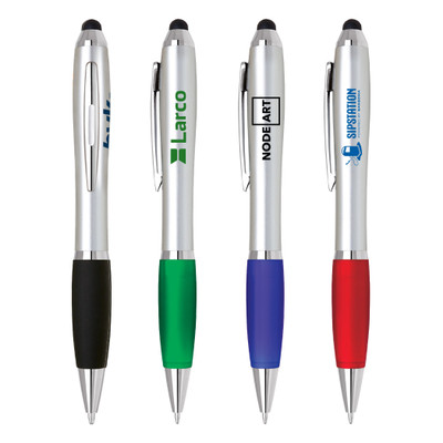 PP-119 - Chrome Color Grip Stylus Pen