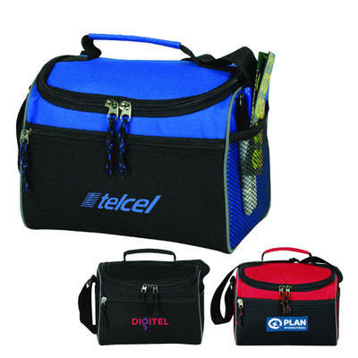 B-8552 - 6-Can Polyester Cooler Bag B-8552 - 6-Can Polyester Cooler Bag