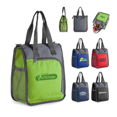 B-7555 - Poly Lunch Cooler Tote Bag B-7555 - Poly Lunch Cooler Tote Bag