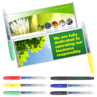 PW-3021 - Cap-Off Banner Pen