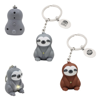 KW-1157 - Sloth LED Keychain KW-1157 - Sloth LED Keychain