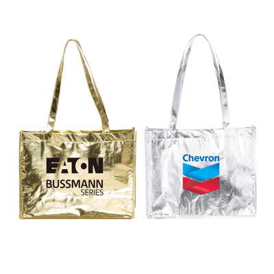B-3413 - Luxe Metallic Tote B-3413 - Luxe Metallic Tote