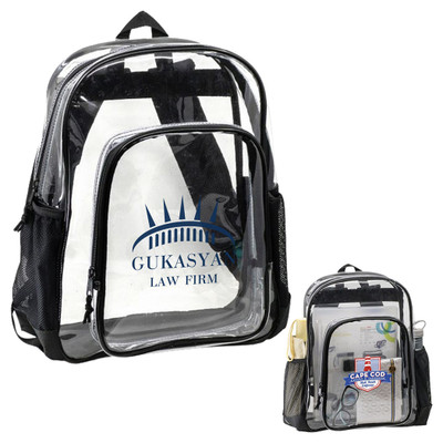 B-8483 - Shine Clear Backpack