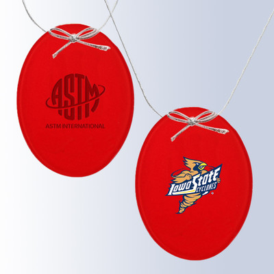 DT-2218 - Red Oval Ornament DT-2218 - Red Oval Ornament