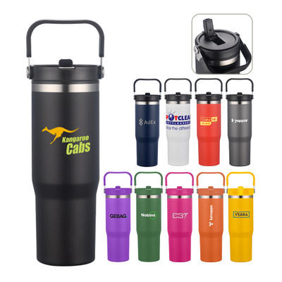 WA-2038 - Atlas 30 oz Top Carry Bottle with PP Inner