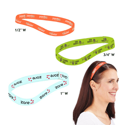 TX-6016 - USA-Made Custom Elastic Headband