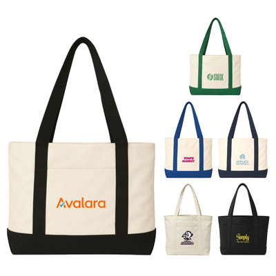 B-82130  - Riviera Canvas Tote