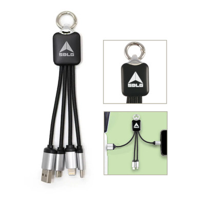 DW-3029 - Lumina Square 4-in-1 Light-Up Cable