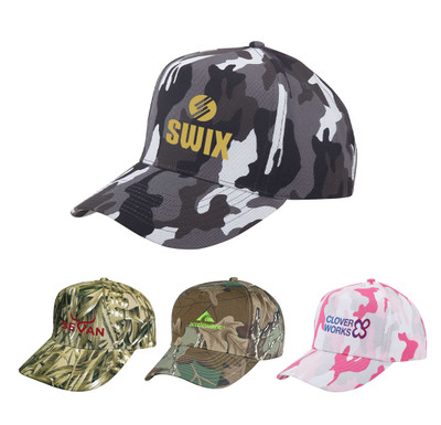 B-5029 - Ranger Camo Cotton Cap