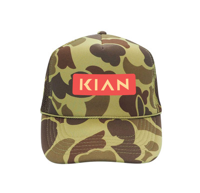 B-5030 - Outpost Mesh Camo Trucker Cap
