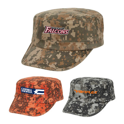 B-5037 - Stryker Washed Camo Army Cap