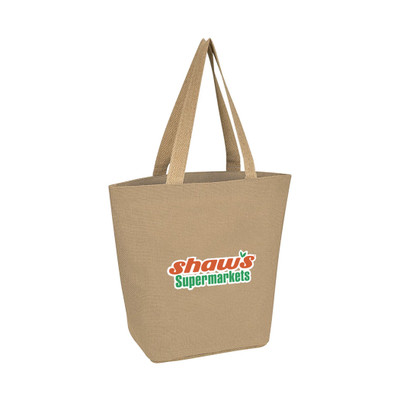 B-9202 - Cypress Large Eco Jute Tote Bag