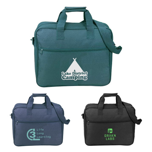 B-8302 - Poly Zippered Business Briefcase B-8302 - Poly Zippered Business Briefcase