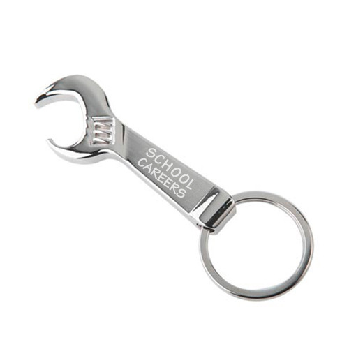 KY-3046 - Metal Wrench Bottle Opener Keychain KY-3046 - Metal Wrench Bottle Opener Keychain