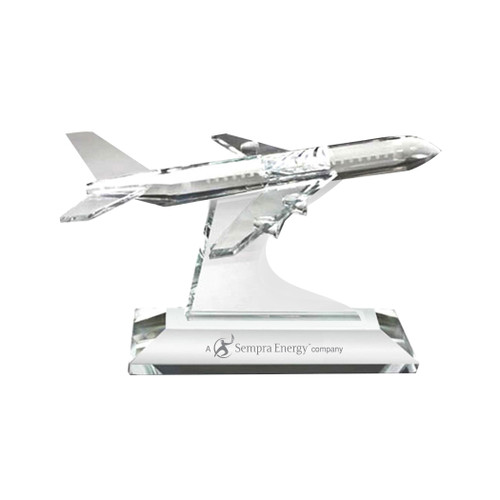 DY-2090 - Crystal Airplane Award