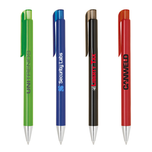 PZ-31707 - Plastic Click Action Ballpoint Pen