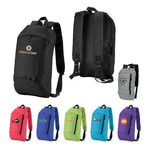 B-7455 - Polyester Slim Backpack Bag B-7455 - Polyester Slim Backpack Bag