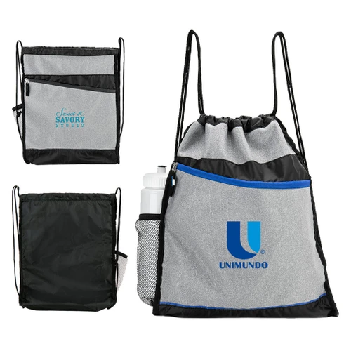 B-7459 - Sporty Drawstring Bag
