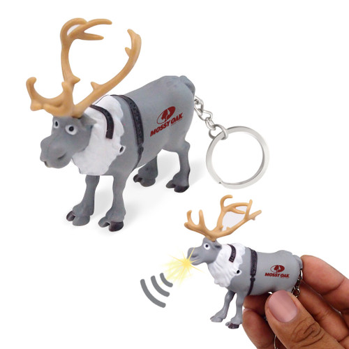 KW-1121 - Gray Moose LED Keychain