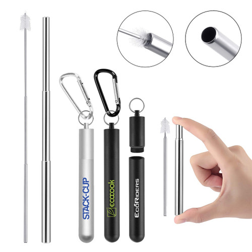 TW-5002 - Travel Straw with Metal Case TW-5002 - Travel Straw with Metal Case