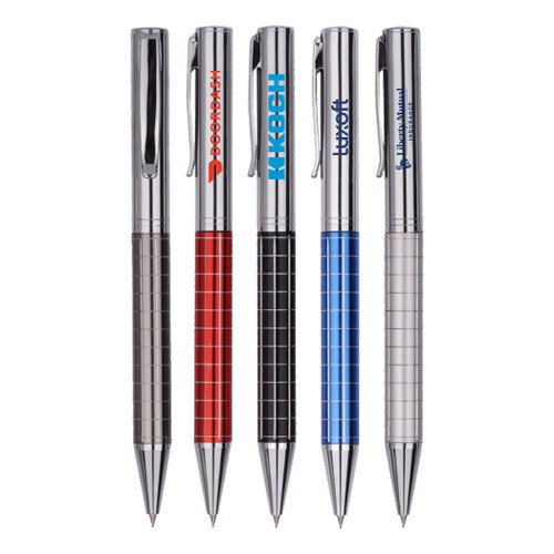 PR-1065P - Checkered Twist Action Mechanical Pencil PR-1065P - Checkered Twist Action Mechanical Pencil